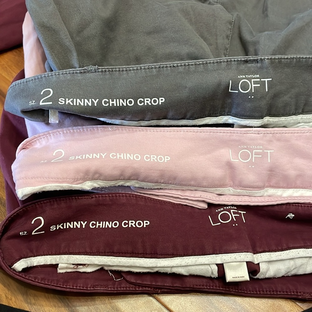 LOFT Skinny Chino Crop - Picture 9 of 9